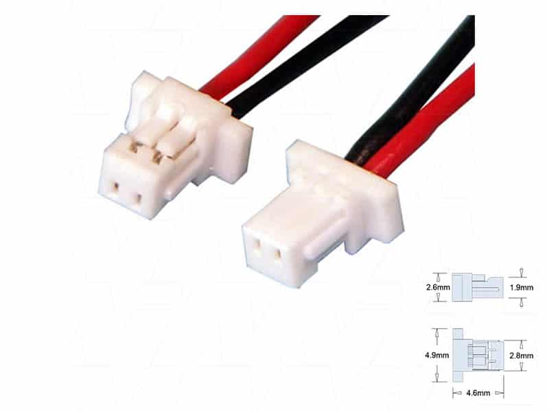 JST SHR-02V-S-B Series