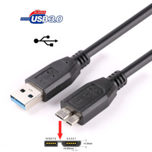 USB 3.0 Data Sync Transfer Cable Cord Lead USB-Kable External Hard Drive