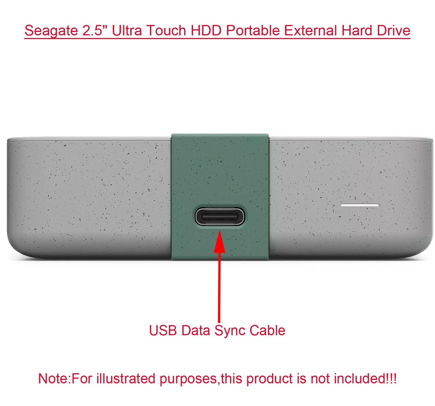 Seagate 2.5" Ultra Touch HDD Portable Hard Drive SRD0VN4 2TB 4TB 5TB