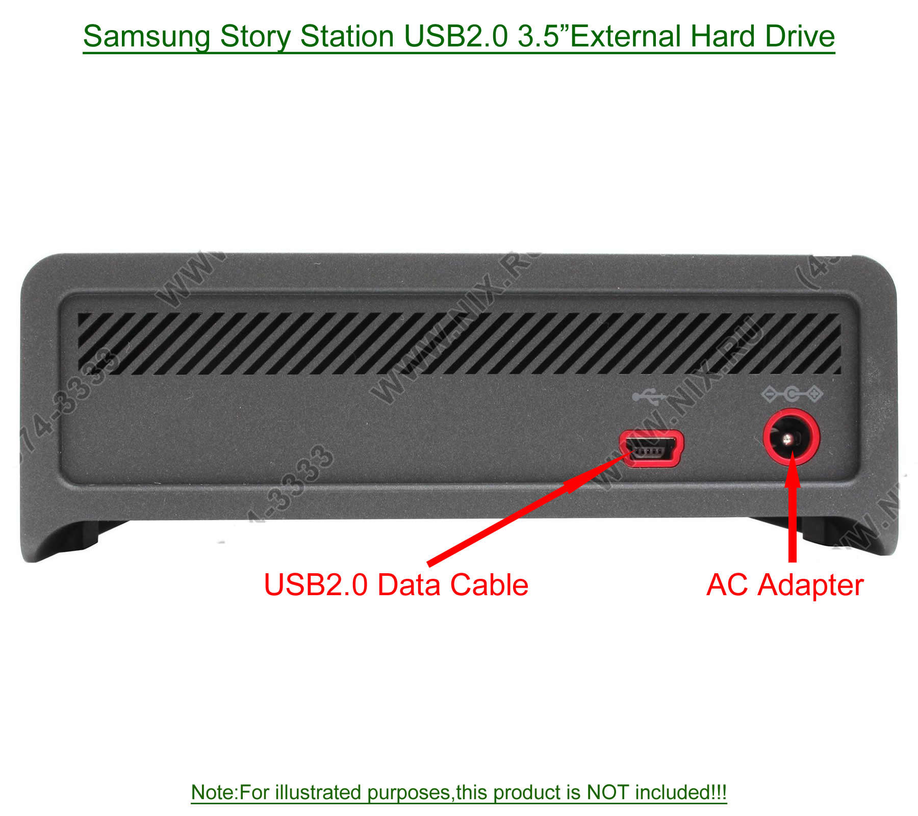 Samsung Story Station 3.5”External Hard Drive 1TB 1.5TB 2TB