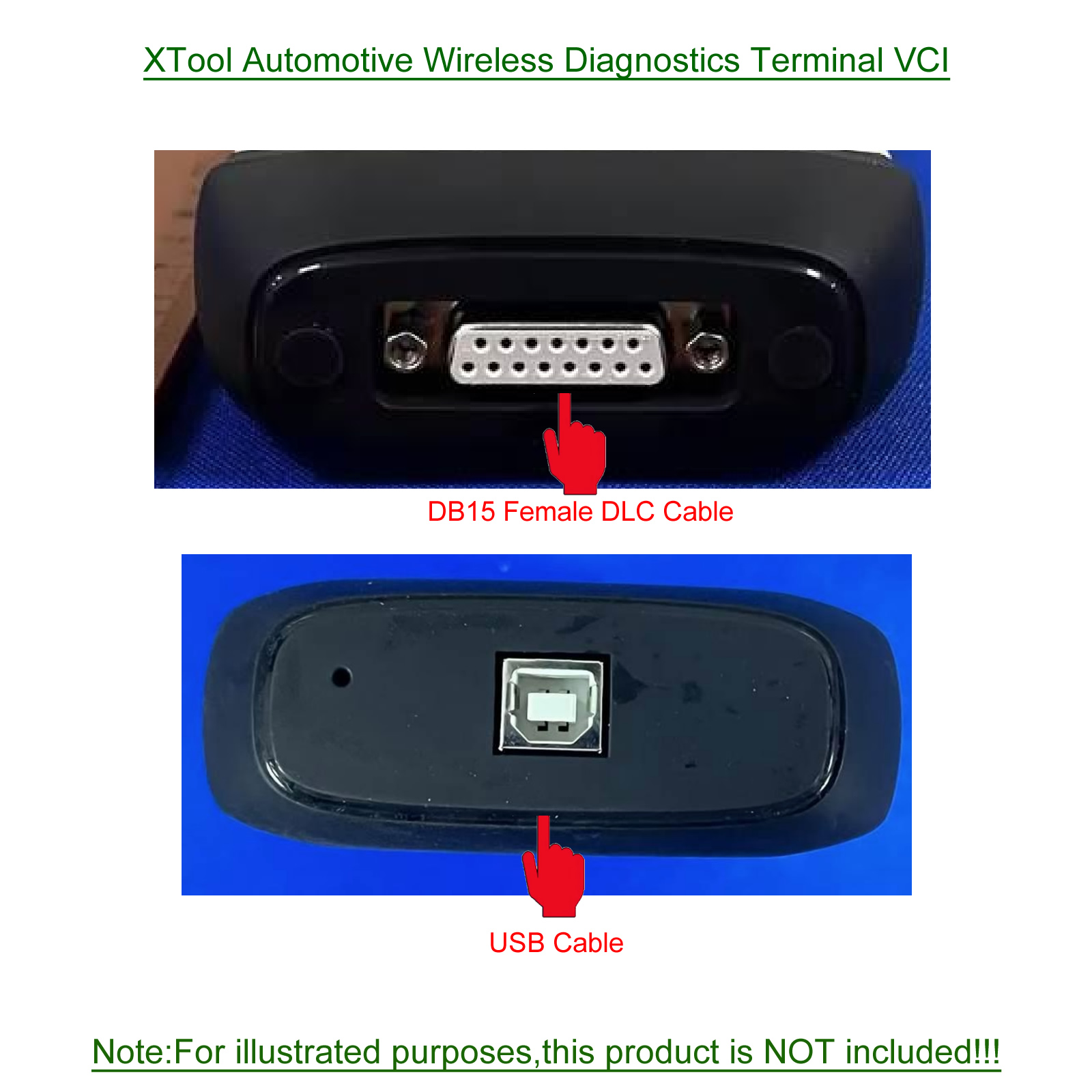 XTool Automotive Wireless Diagnostics Terminal VCI V200 V203 V204 V207 V208