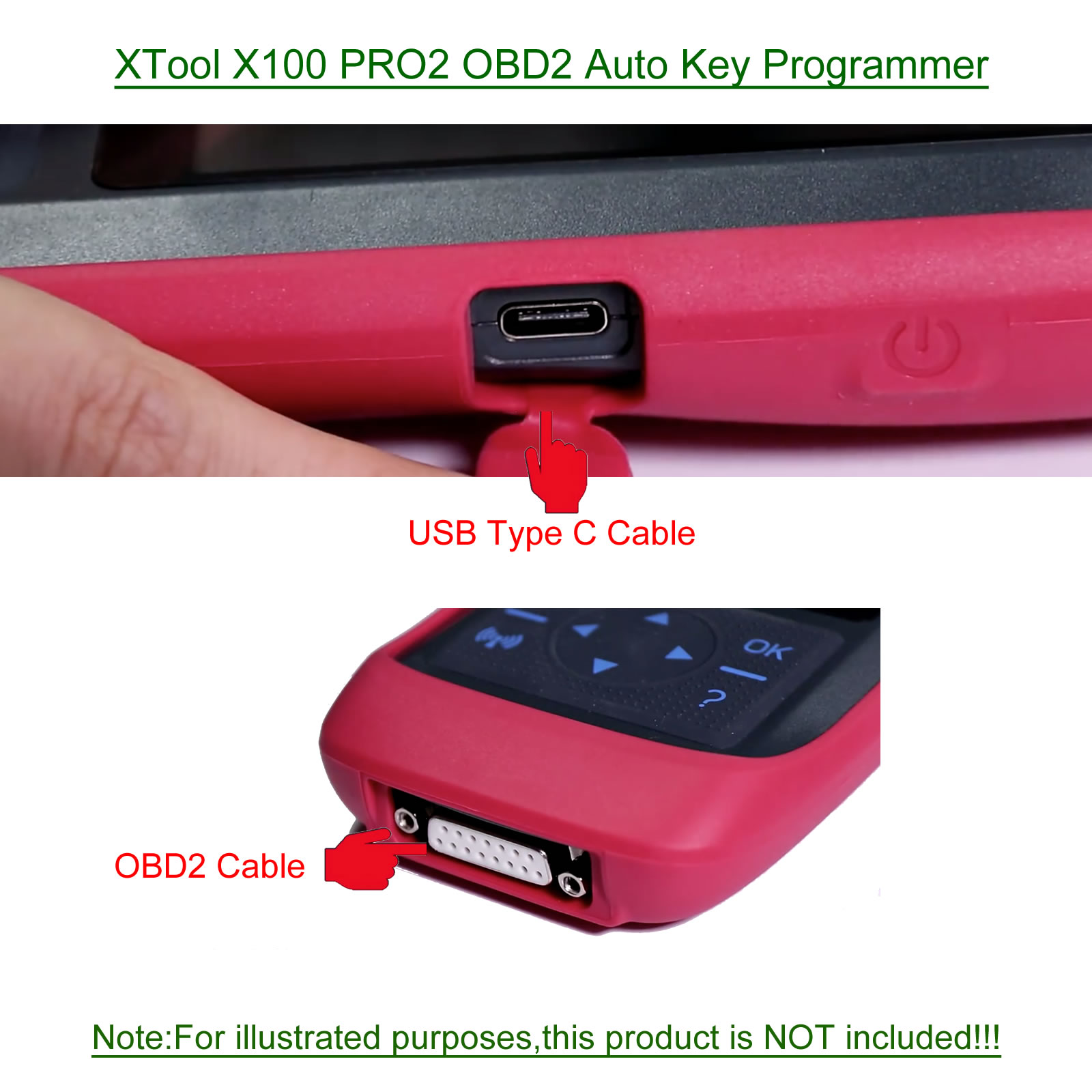 XTool X100 PRO2 OBD2 OBD IIOBDII Auto Key Programmer