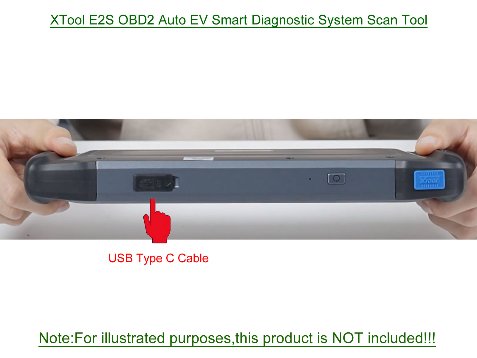 XTool E2S OBD2 OBD II OBDII Auto EV Smart Diagnostic System Scan Tool