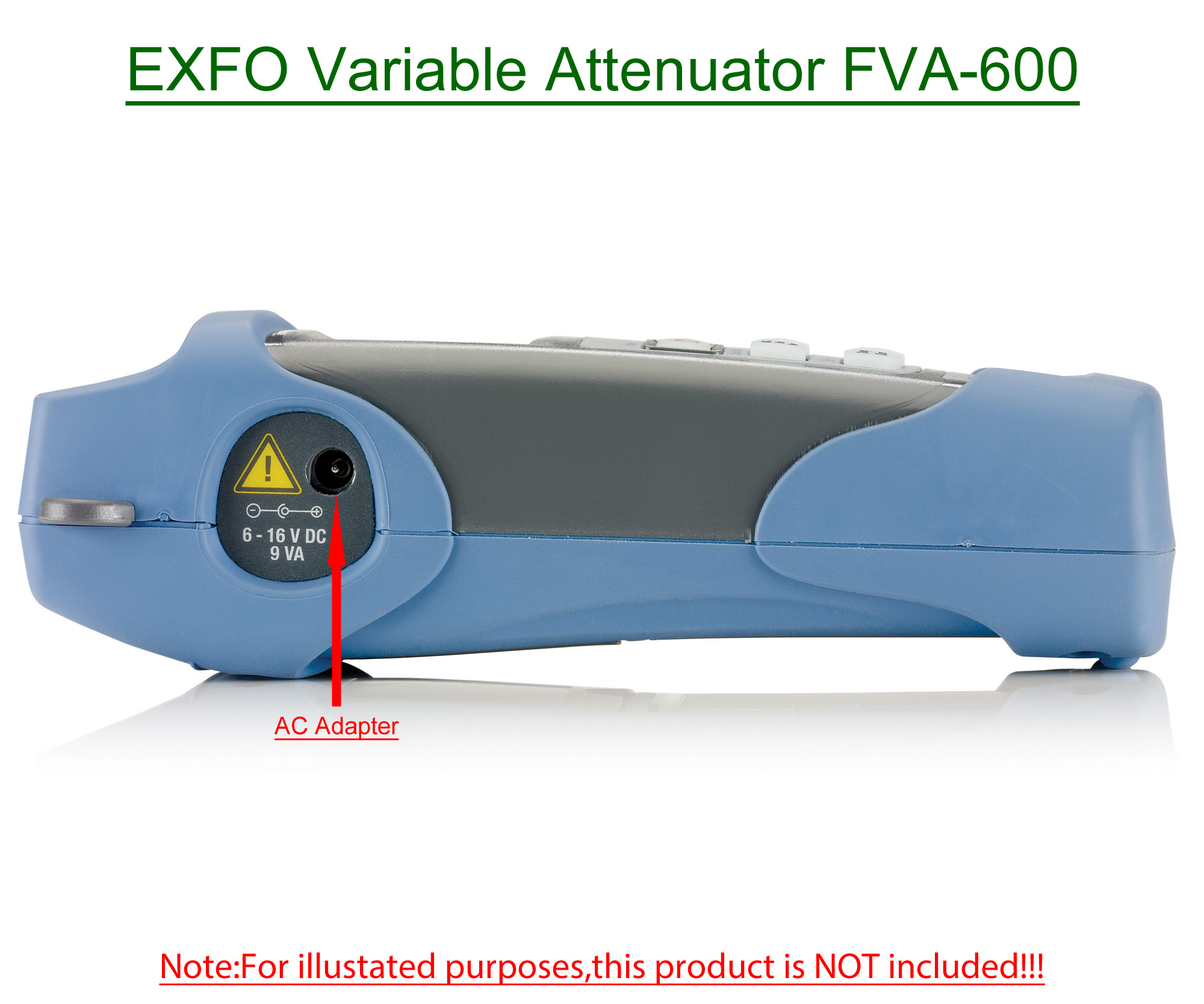 AC DC Wall Power Supply Adapter for EXFO Variable Attenuator FVA-600